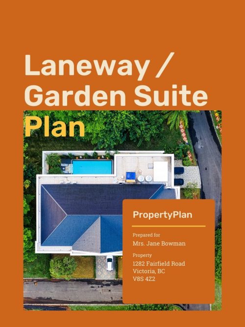 Laneway / Garden Suite Plan